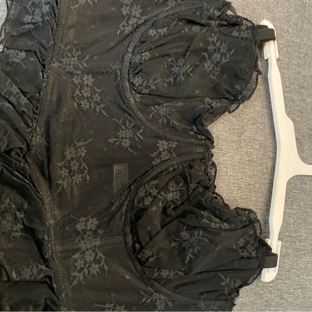 Target Black Lace Top